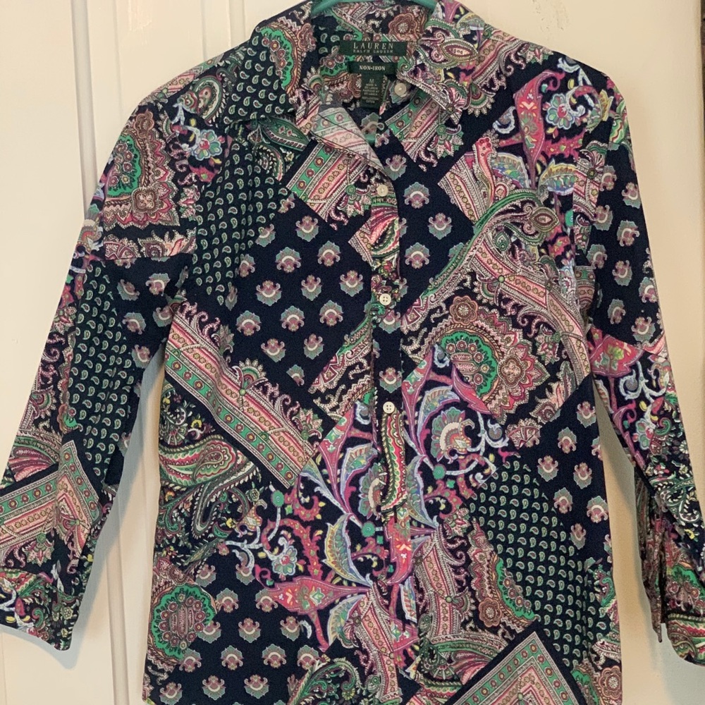 Ralph Lauren (no-iron) bottom down